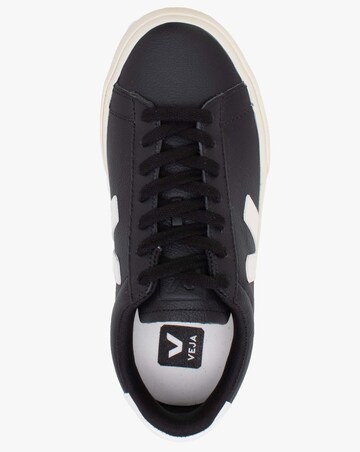 Veja Campo Black White Chromefree Leather Trainers