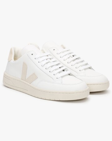 Veja V-12 Leather Extra White Sable Trainers