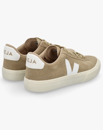 Veja Campo Suede Dune White Trainers