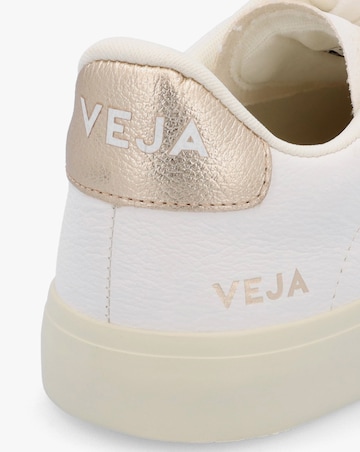 Veja Campo Extra White Platine Chromefree Leather Trainers