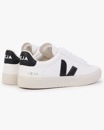 Veja Campo Extra White Black Chromefree Leather Trainers