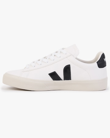 Veja Campo Extra White Black Chromefree Leather Trainers