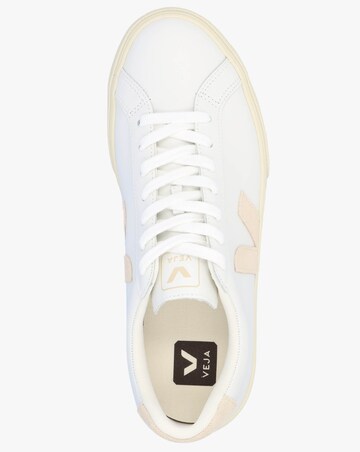 Veja Esplar Logo Extra White Sable Leather Trainers