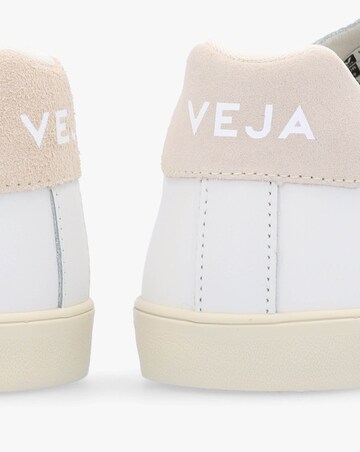 Veja Esplar Logo Extra White Sable Leather Trainers
