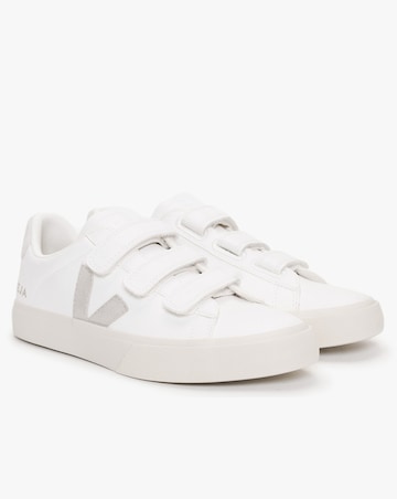 Veja Recife Logo Chromefree Leather Extra White Natural Trainers