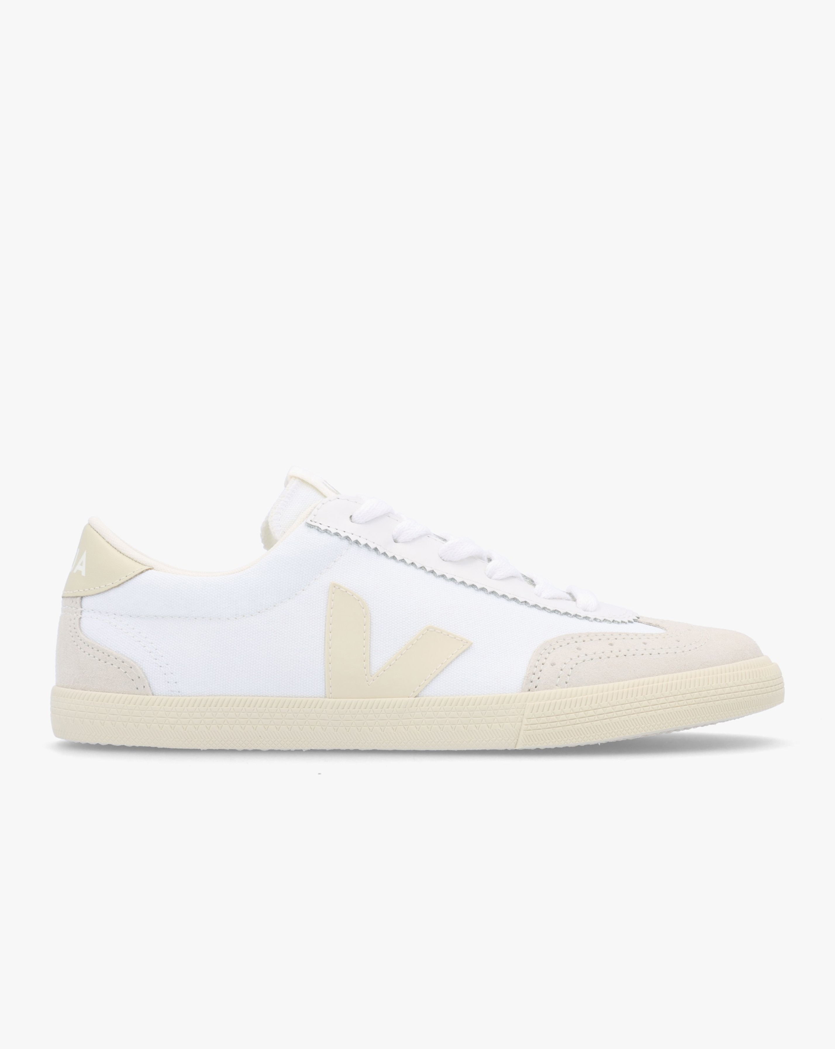 New In - Veja Volley White Pierre Canvas Trainers