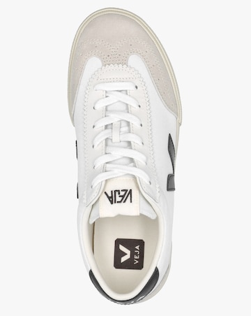 Veja Volley White Black Canvas Trainers