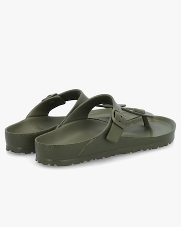 Birkenstock Gizeh EVA Khaki Toe Post Sandals Standard Fit