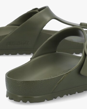 Birkenstock Gizeh EVA Khaki Toe Post Sandals Standard Fit