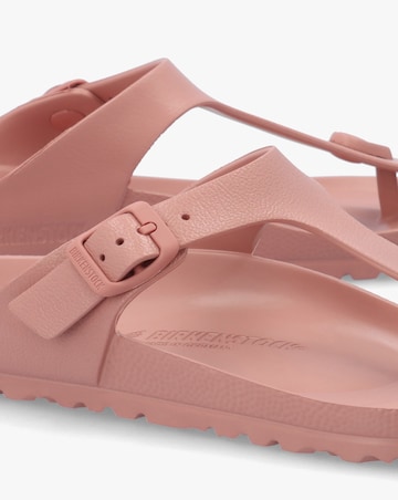 Birkenstock Gizeh EVA Pink Clay Toe Post Sandals Standard Fit