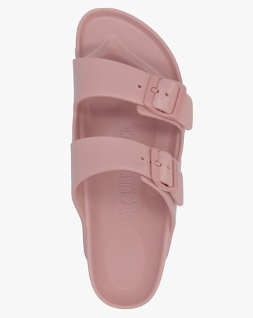 Birkenstock Arizona EVA Pink Clay Two Bar Mules Narrow Width