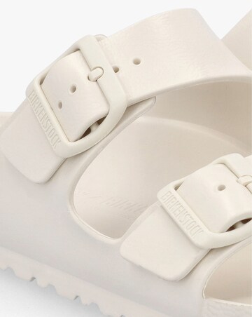 Birkenstock Arizona EVA Eggshell Two Bar Mules Narrow Width