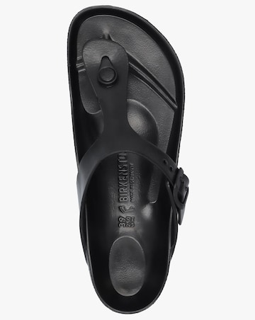 Birkenstock Gizeh EVA Black Toe Post Sandals Standard Fit