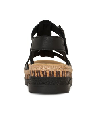 Rieker Costa Rica Womens Wedge Sandals