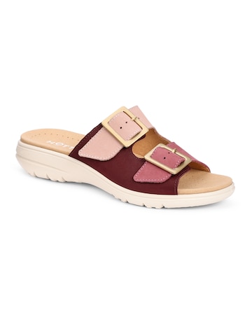 Hotter Sunny Wide Fit Nubuck Sandal