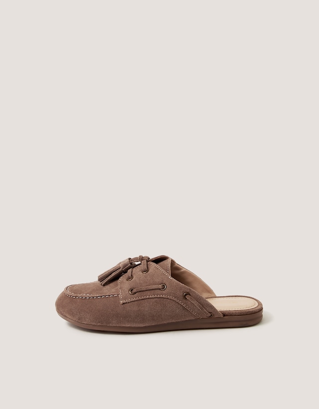 Monsoon Iris Suede Slip On Loafers