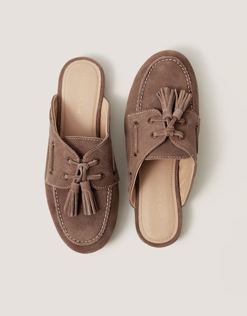 Monsoon Iris Suede Slip On Loafers