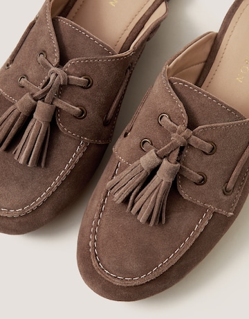 Monsoon Iris Suede Slip On Loafers