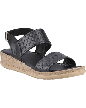 Hush Puppies Ebony Woven Sandal