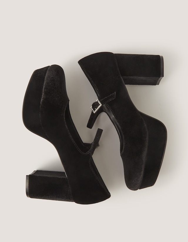 Monsoon Polly Mary Jane Platform Heels