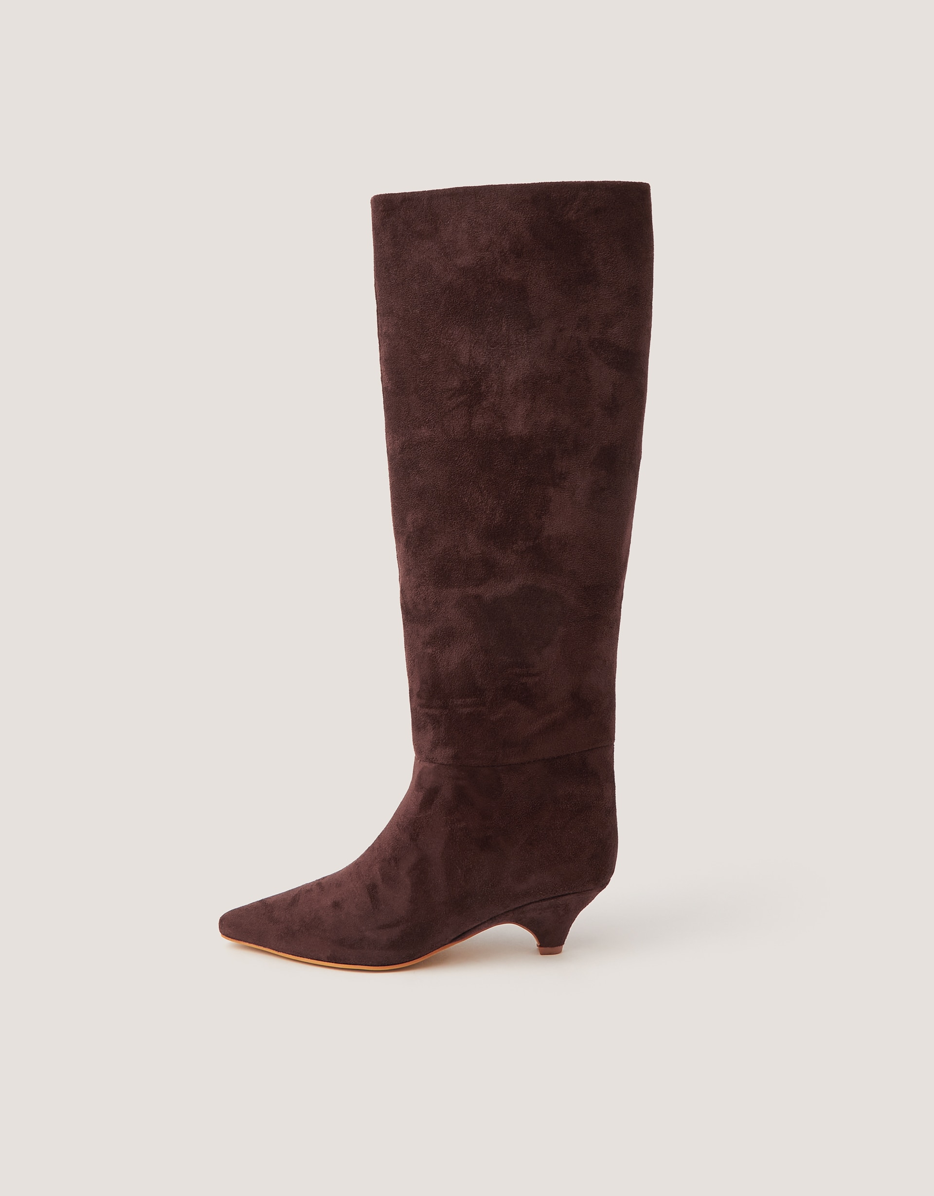 Monsoon Isha Faux Suede Heeled Boots
