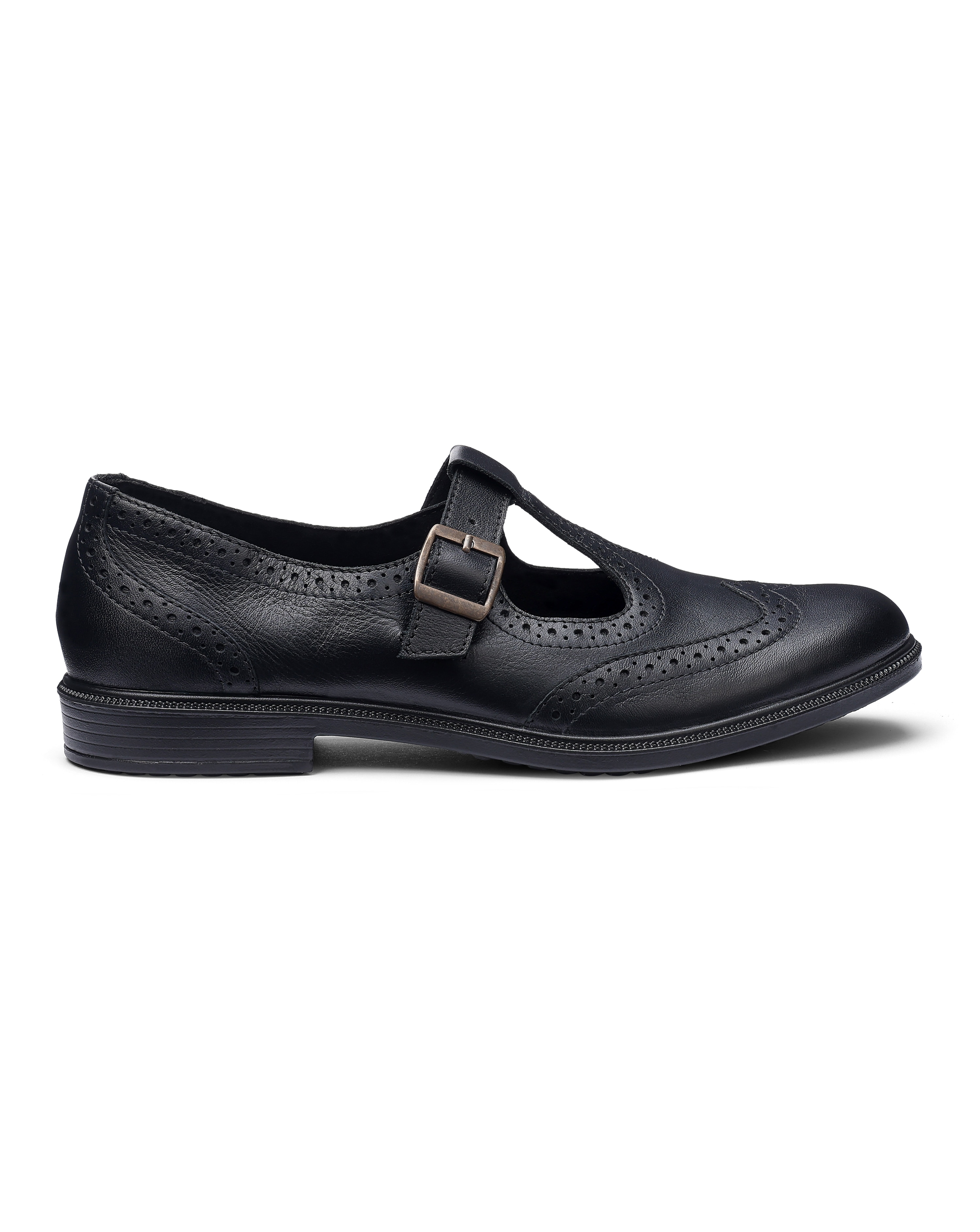 Hotter Lumen Wide Fit T-Bar Shoe