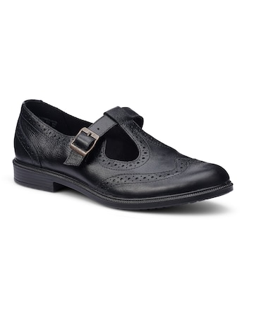 Hotter Lumen Wide Fit T-Bar Shoe