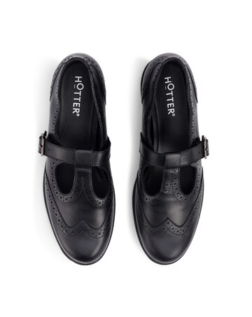 Hotter Lumen Wide Fit T-Bar Shoe