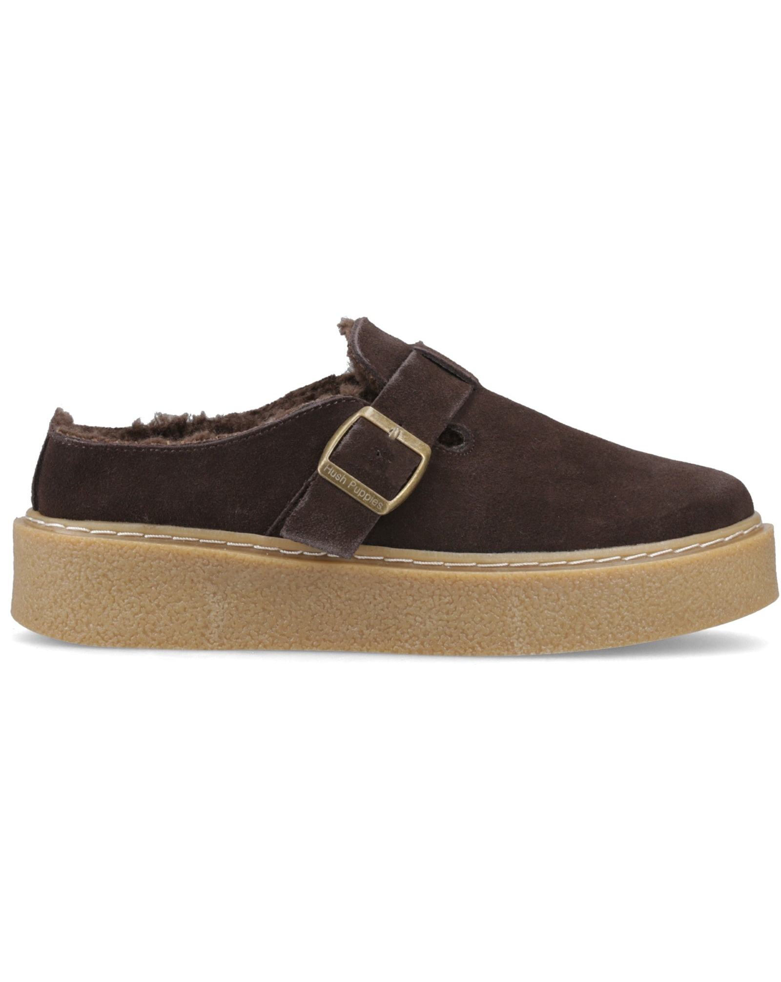 Hush Puppies Blanche Fur Mule
