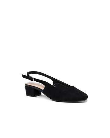Paradox London Giulietta Wide E Fit Slingback Shoes