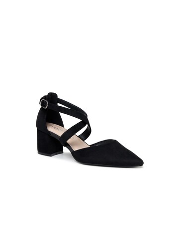 Paradox London Florrie Extra Wide EEE Fit Court Shoes
