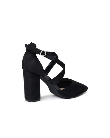 Paradox London Gwendolyn Wide E Fit Court Shoes