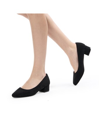 Paradox London Gretchen Wide E Fit Court Shoes