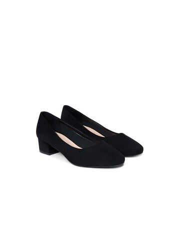Paradox London Gretchen Wide E Fit Court Shoes