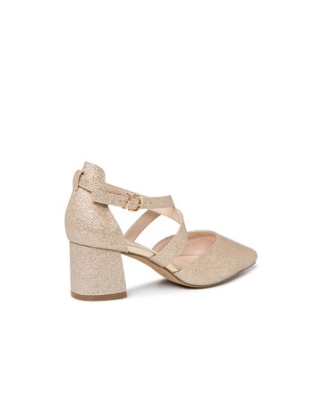 Paradox London Filippa Wide E Fit Court Shoes