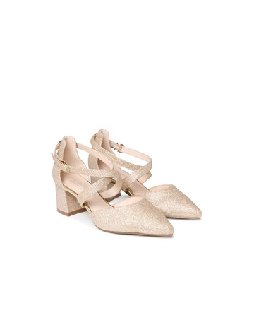 Paradox London Filippa Wide E Fit Court Shoes