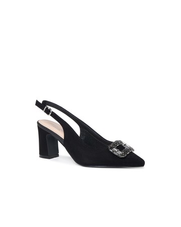 Paradox London Gabriella Wide E Fit Slingback Shoes