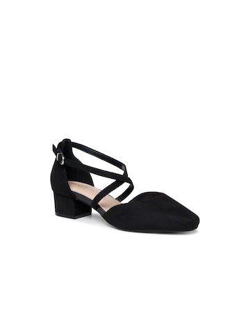 Paradox London Geneva Extra Wide EEE Fit Court Shoes