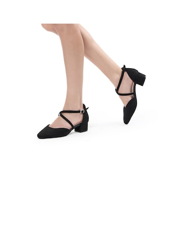 Paradox London Geneva Extra Wide EEE Fit Court Shoes