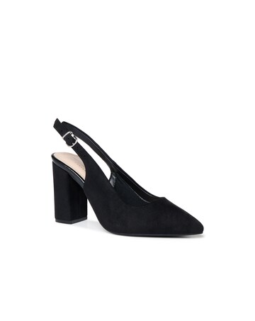 Paradox London Graziana Wide E Fit Slingback Shoes