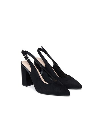 Paradox London Graziana Wide E Fit Slingback Shoes