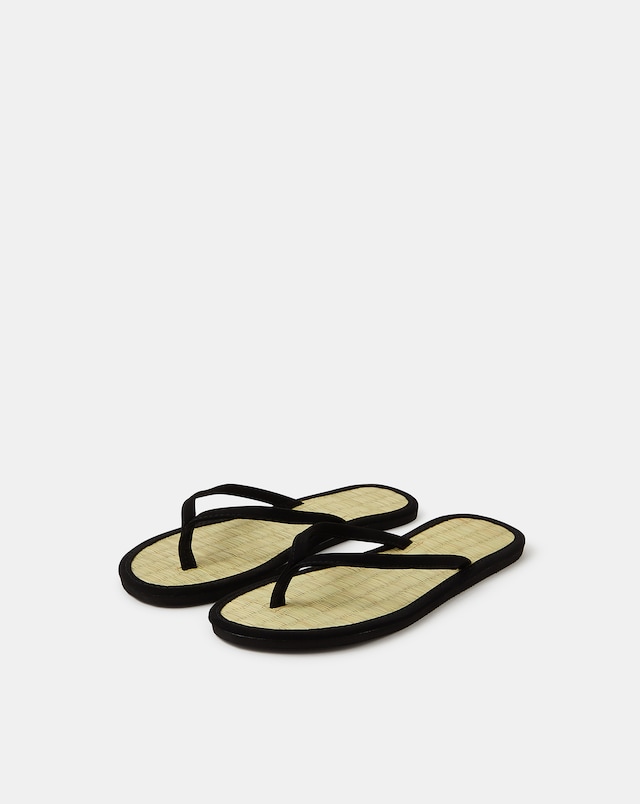 Accessorize Plain Seagrass Flip Flops