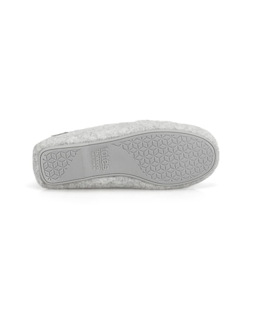 totes Isotoner Womens Brushed Marl Moccasin Slippers