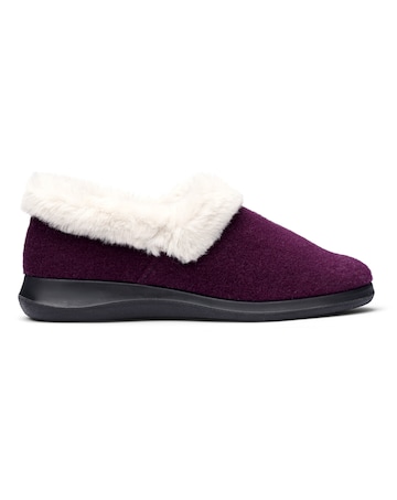 Hotter Snug II D Fit Slipper