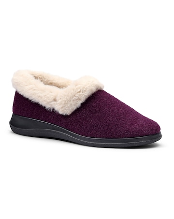 Hotter Snug II D Fit Slipper