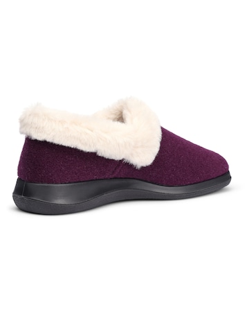 Hotter Snug II D Fit Slipper