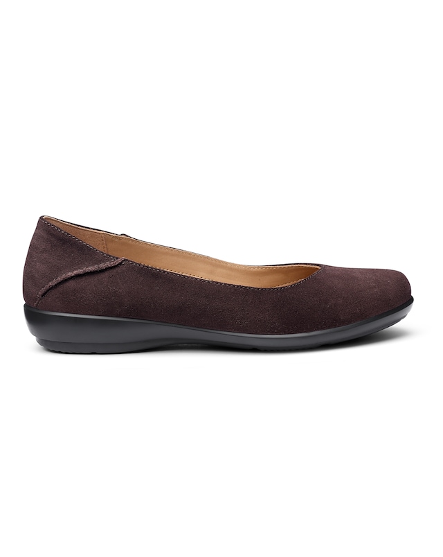 Hotter Birdie Wide Fit Ballerina Pump
