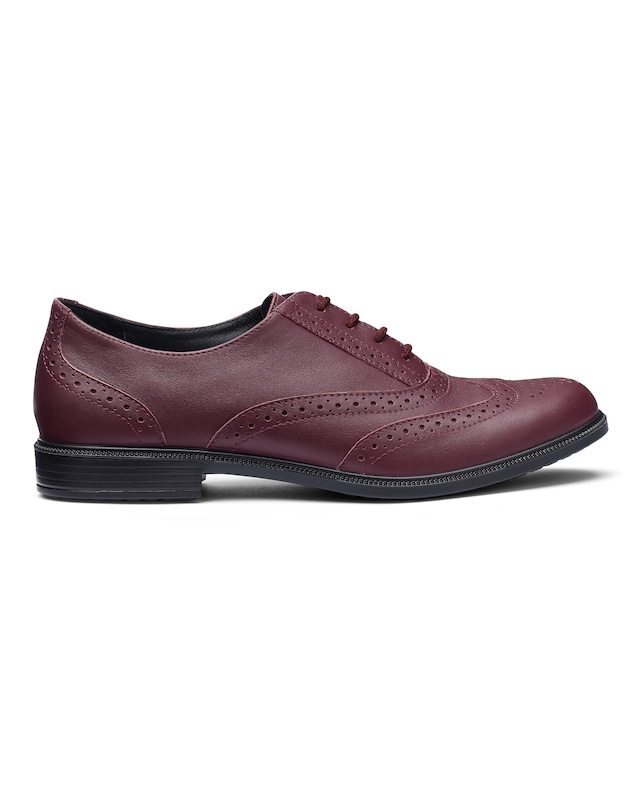 Hotter Echo Wide Fit Brogue