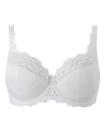 Shapely Figures Ruby Full Cup Wired White Bra