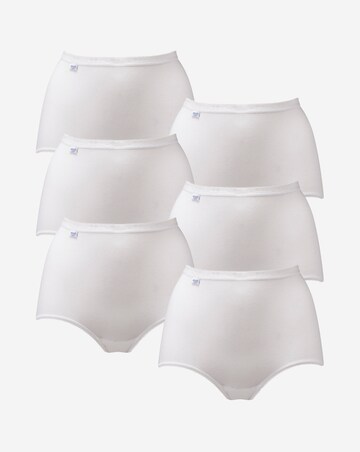 Sloggi 6 Pack Basic Maxi Briefs